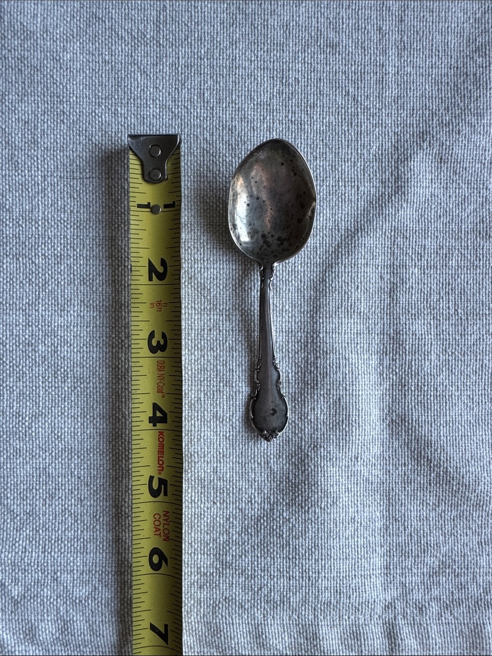 Lunt Sterling silver baby spoon